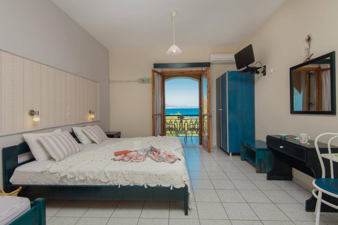 Kavos Psarou Studios & Apartments Bagian luar foto