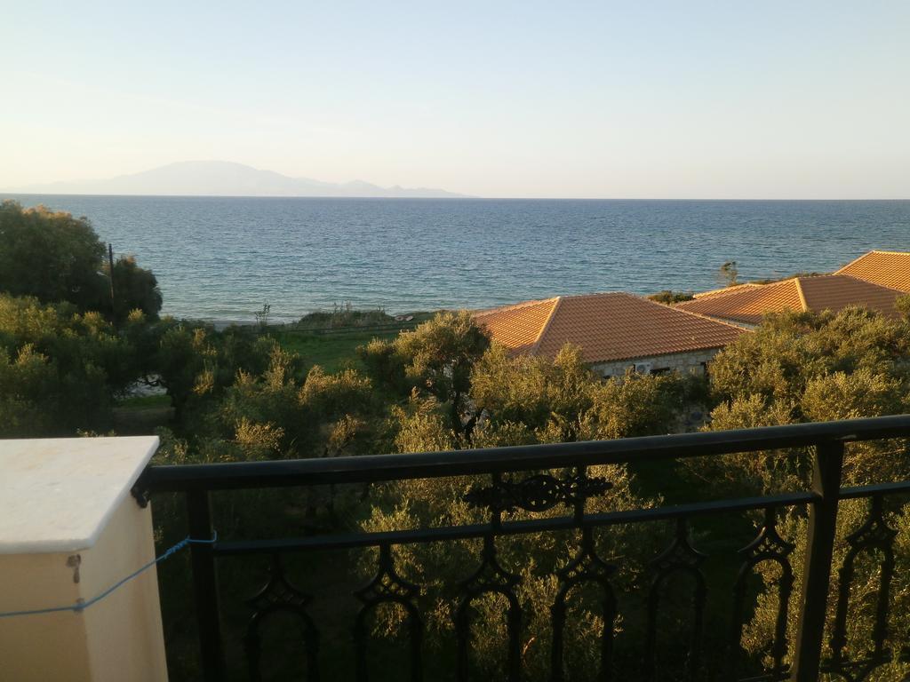 Kavos Psarou Studios & Apartments Bagian luar foto