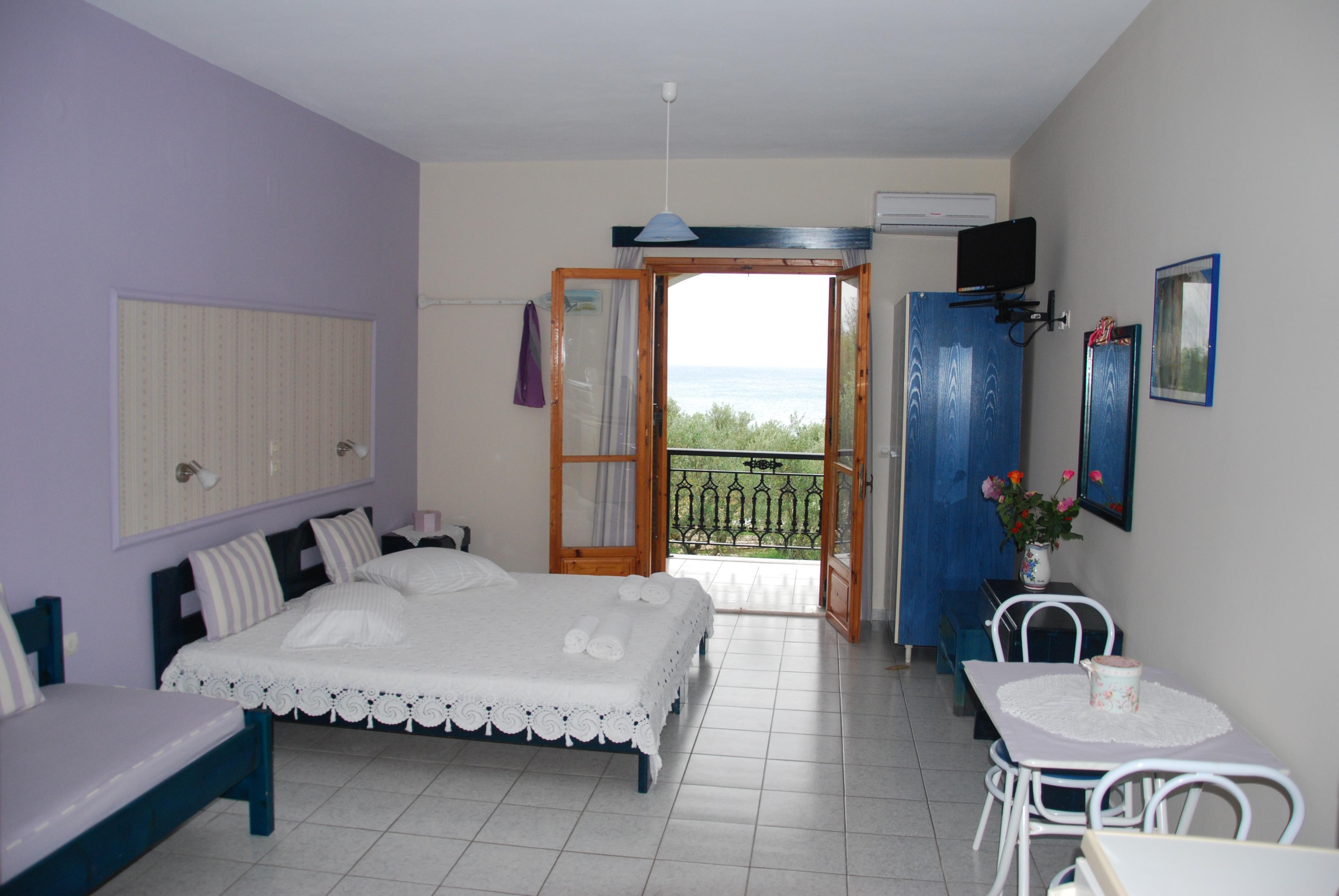 Kavos Psarou Studios & Apartments Bagian luar foto