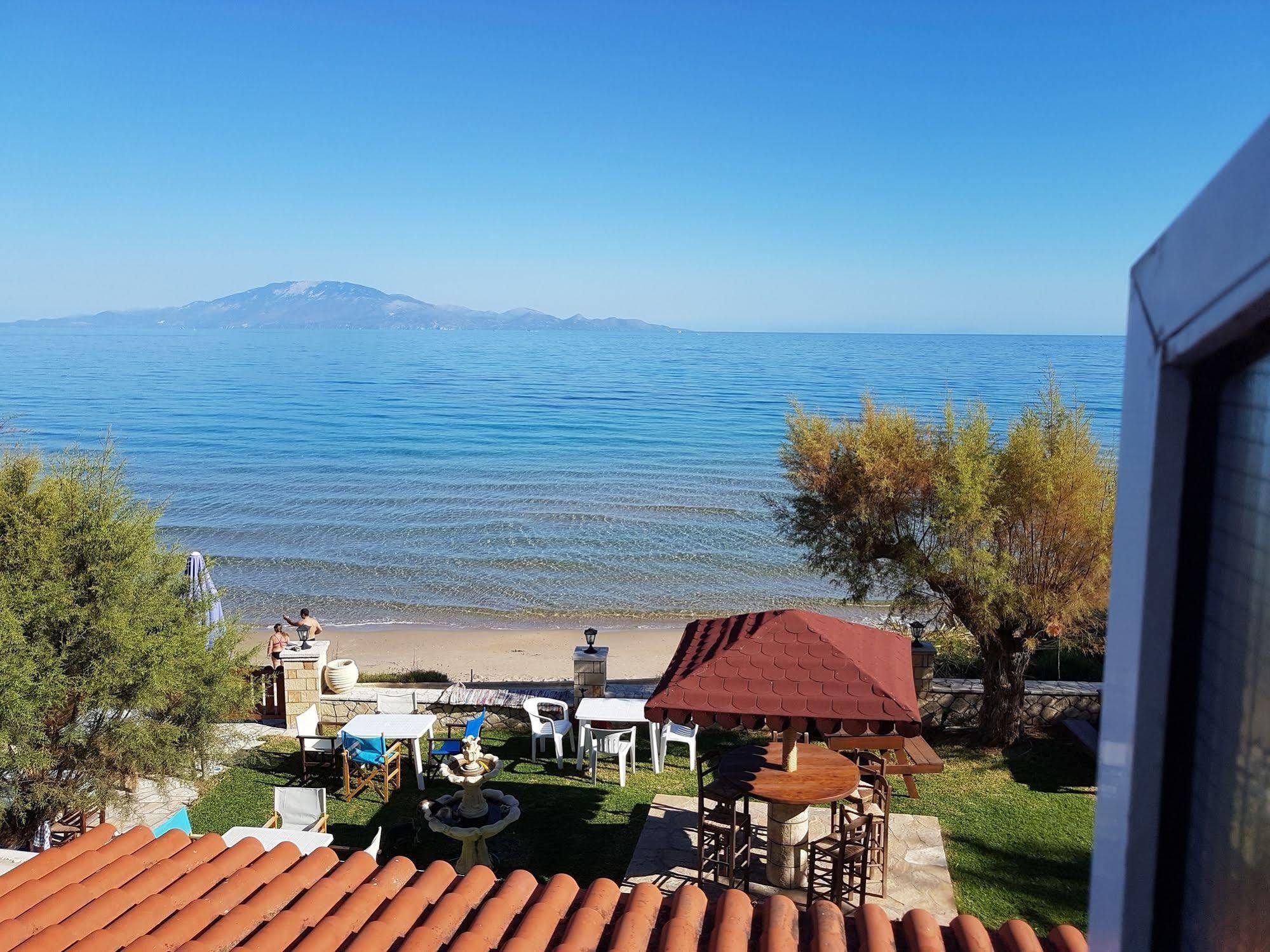 Kavos Psarou Studios & Apartments Bagian luar foto