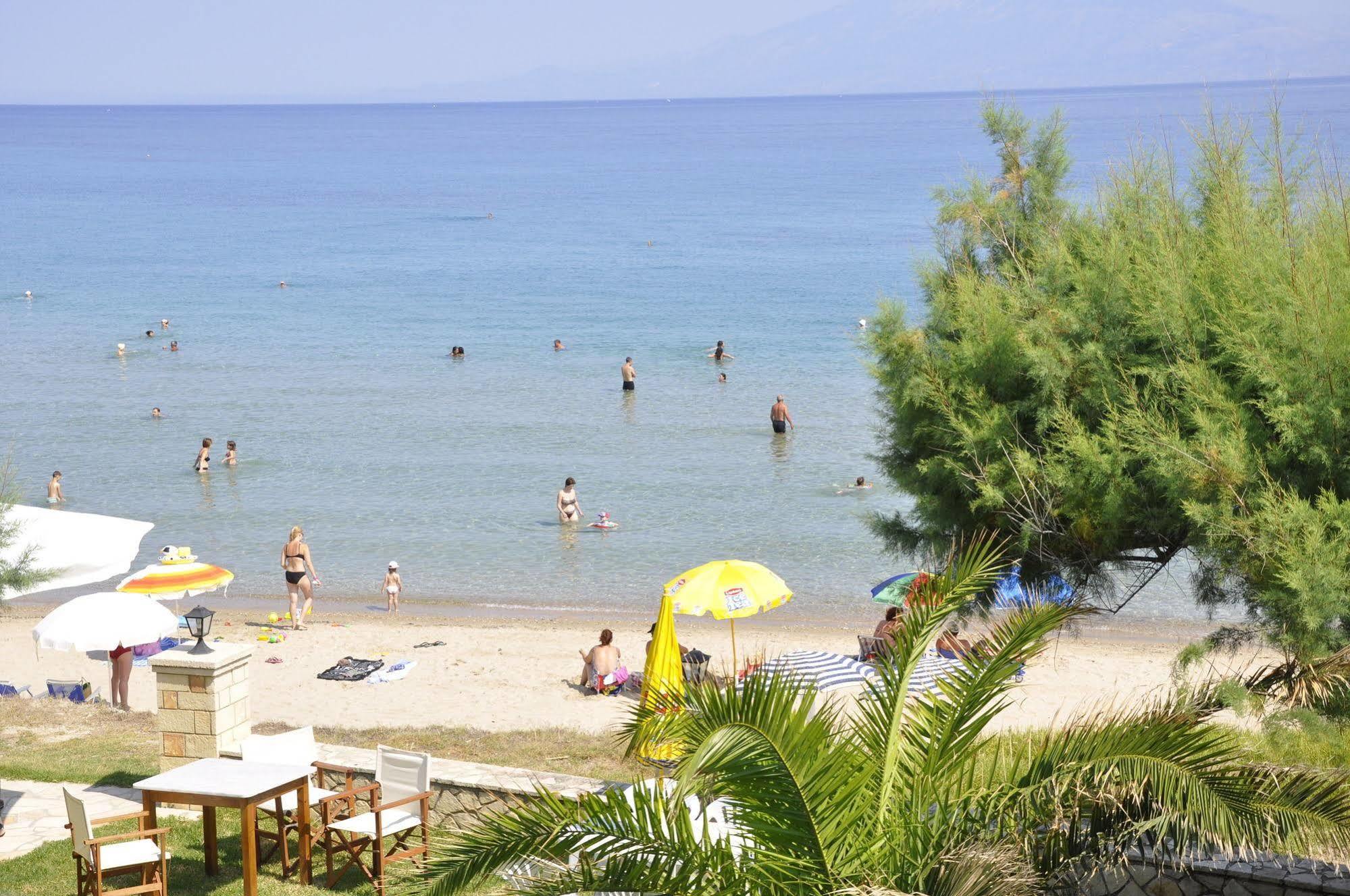 Kavos Psarou Studios & Apartments Bagian luar foto